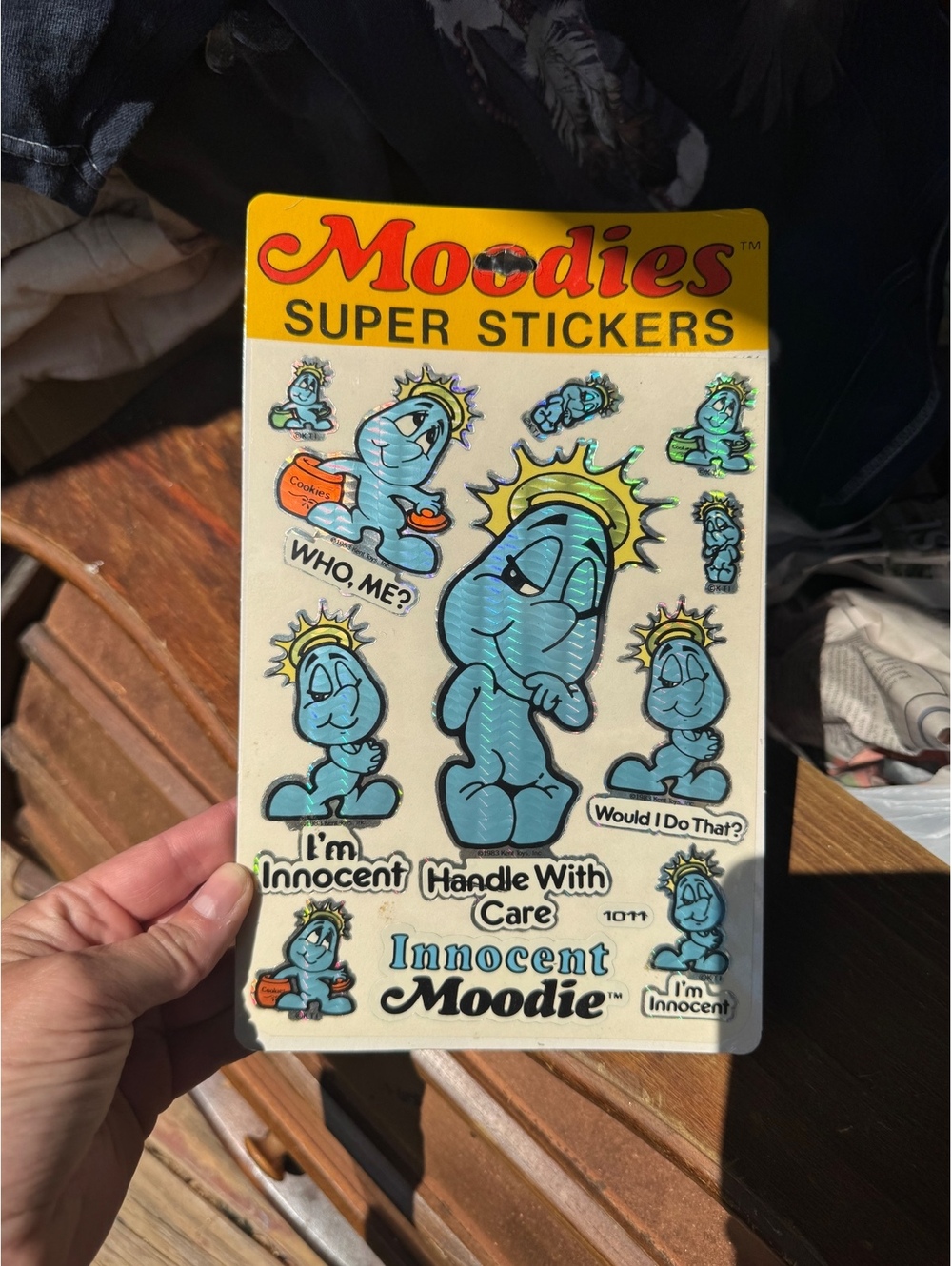Rare 1983 Sealed Moody Super Stickers Made In USA Kent Toys
